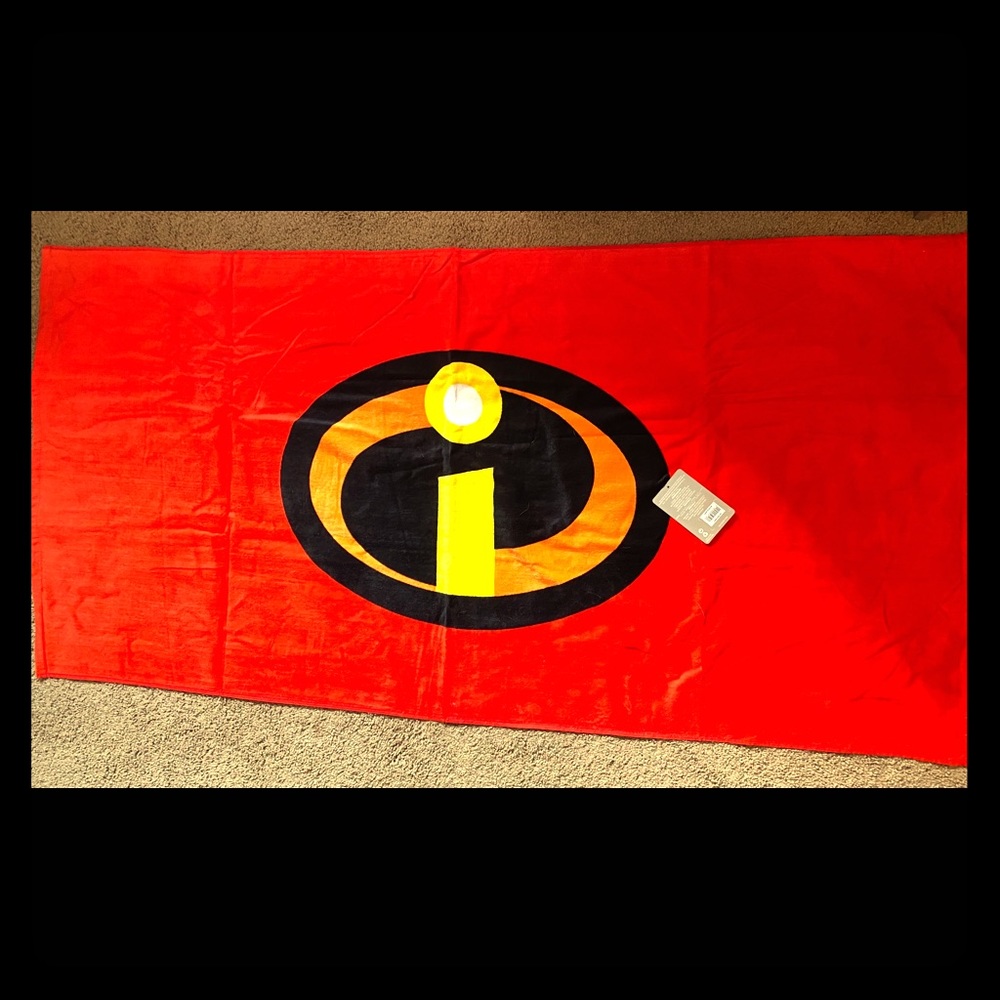 Disney Incredibles beach towel
